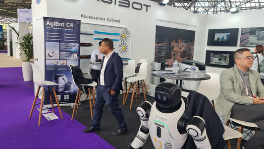 Robot har inntatt messen i år på mange måter.