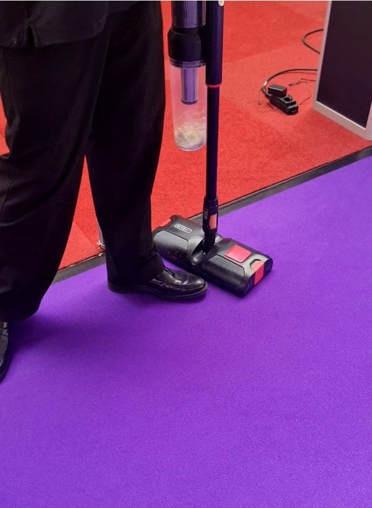 En meget interessant støvsuger med batteri.