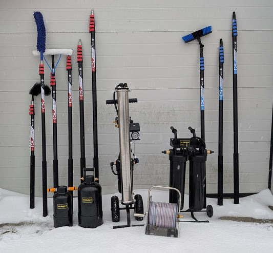 Hvordan velge riktig teleskopstang for vindusvask