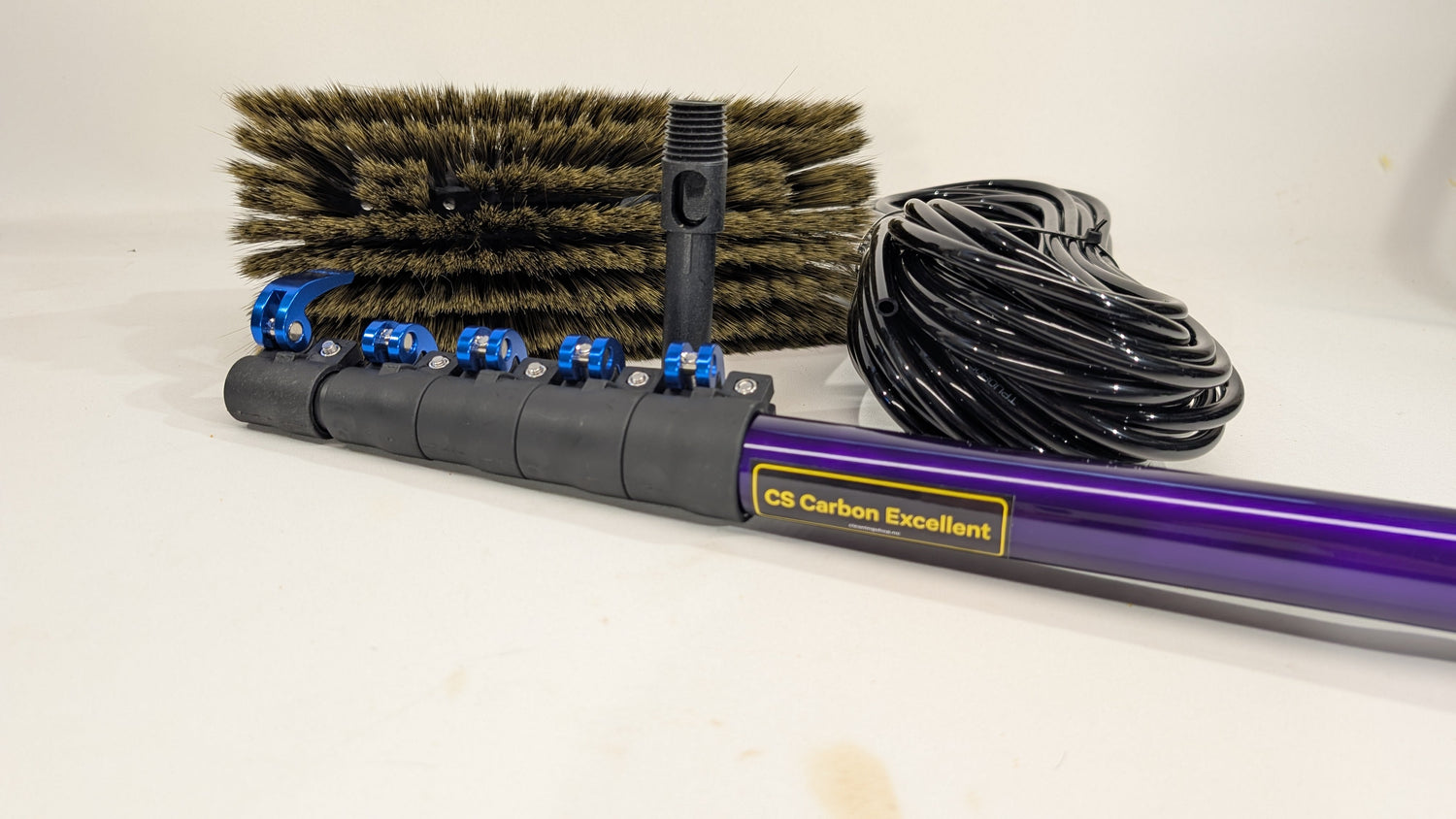 Carbon teleskopstenger, komplett.