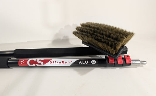 NYHET ULTRARENT ALU 3,6M. RØD OG SVART. U/SLANGE. M/BØRSTE. (PÅ LAGER I NORGE)