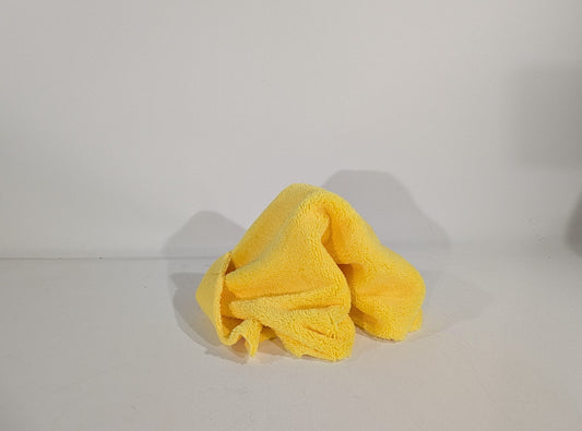 Mikrofiber Polerklut gul 400gr/m2 40×40 (3 STK)