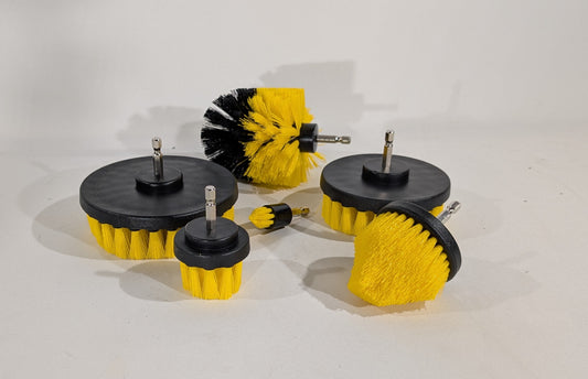 Vaske-børste for batteridrill (komplett)