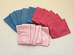 Mikrofiber kluter 15 stk blå, rød og rosa (nr200)