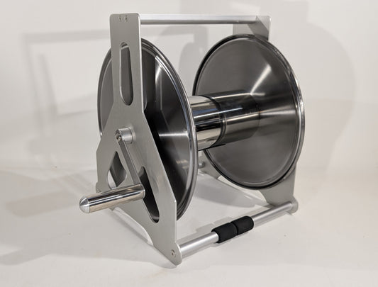 Slangetrommelen i aluminium (modell 2)