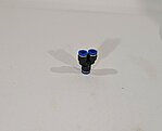 Kobling, 2 slanger ut 8 mm og en inn 8 mm