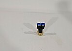 Kobling, 2 slanger ut 8 mm, mulighet for vannslange direkte.